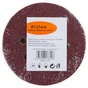 Lot de 10 disques abrasifs disque corindon pour papier, , l.125.0 x L.125.0 mm g
