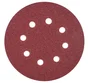 Lot de 5 disques abrasifs, DEXTER, l.125.0 x L.125.0 mm grain 80