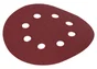 Lot de 5 disques abrasifs, DEXTER, l.125.0 x L.125.0 mm grain 120