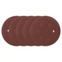 Lot De 5 Disques Abrasifs Dexter, 150 Mm, Grains 120