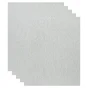Lot de 5 feuilles abrasives DEXTER, 230 x 280 mm, grain 120