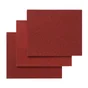 Lot de 10 feuilles abrasives  oxyde d'alumine, , l.230 x L.280 mm