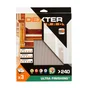Abrasif main bois 230x280 grain 240 DEXTER pro 3 pcs