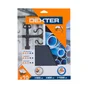 Abrasif carrosserie 230x280 grain assortis DEXTER 10 pcs