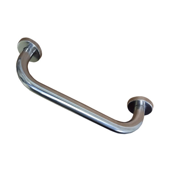 Barre d'appui à fixer, inox, L.30 cm