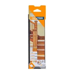 Bloc abrasif bois 225x70 grain 120 DEXTER 1 pc
