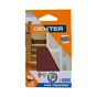 Lot de 5 feuilles abrasives DEXTER pour ponceuse à bande, grain 220