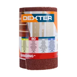 Abrasif rouleau bois 2500x93 grain 80 DEXTER 1 pc