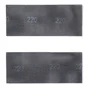 Abrasif plâtre 115x280 grain 220 DEXTER 2 pcs