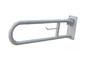 Barre D'Appui À Fixer Et Relevable, Acier Inoxydable Blanc