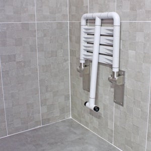 Siege Douche Space Blanc A Fixer