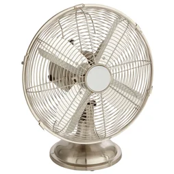 Ventilateur À Poser, Equation, Mini Cooma 2, D 30 Cm 40 W nickel satine