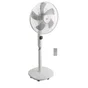 Ventilateur sur pied, EQUATION, Silent, Diam. 40 cm, 25 W blanc