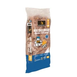 Bois d'allumage résineux, WOODSTOCK, L.10 cm sac de 20 L