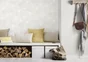 Papier Peint Intissé Spot Bulles Blanc