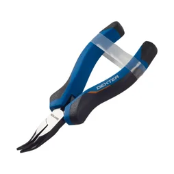Mini-Pince À Bec Courbe Sans Protection Électrique Dexter 856554, 80 Mm