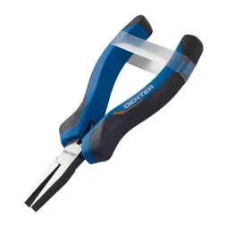 Mini-Pince À Bec Plat Sans Protection Électrique Dexter 856534, 80 Mm
