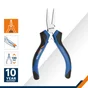 Mini-Pince À Bec Plat Sans Protection Électrique Dexter 856534, 80 Mm