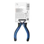 Mini-Pince À Bec Plat Sans Protection Électrique Dexter 856534, 80 Mm