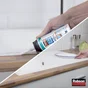 Silicone Rubson, Blanc, 200 Ml Mastic Sans Pistolet Cuisine & Salle De Bain
