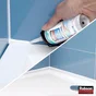 Silicone Carrelage Rubson Transparent, 200 Ml Mastic Sans Pistolet Sdbs Transpar