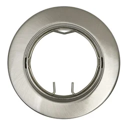Anneau Rond Pour Spot À Encastrer Clane Orientable Sans Ampoule Inspire Acier