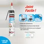 Mastic silicone cuisine/bain blanc RUBSON cartouche sans pistolet 200 ml
