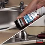 Mastic silicone cuisine/bain blanc RUBSON cartouche sans pistolet 200 ml