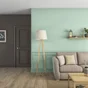 Testeur Peinture, Mur, Boiserie, Radiateur Luxens, Moka 1, Satin, 0.05