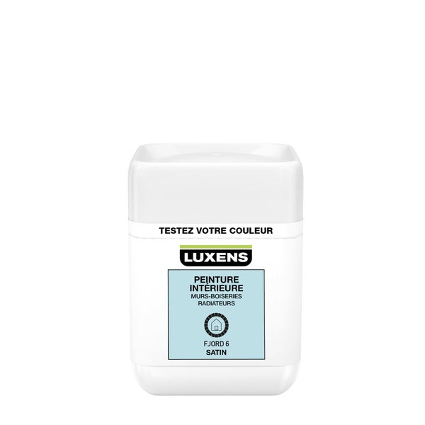 Testeur Peinture, Mur, Boiserie, Radiateur Luxens, Fjord 6, Satin, 0.05