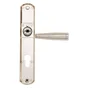 1 Poignée De Porte Nine Trou De Cylindre Inspire, Zinc Entraxe 195 Mm