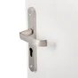 1 Poignée De Porte Lena Trou De Cylindre Inspire, Zinc Entraxe 195 Mm