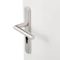 Poignée De Porte Sara Trou De Cylindre, Acier Inoxydable Mat, 195 Mm