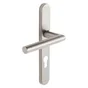Poignée De Porte Sara Trou De Cylindre, Acier Inoxydable Mat, 195 Mm