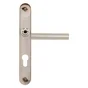 Poignée De Porte Sara Trou De Cylindre, Acier Inoxydable Mat, 195 Mm