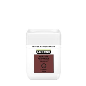 Testeur Peinture, Mur, Boiserie, Radiateur Luxens, Carmen 2, Satin, 0.05