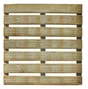 Dalle terrasse en bois Pila, L.50 x l.50 cm x Ep.30 mm