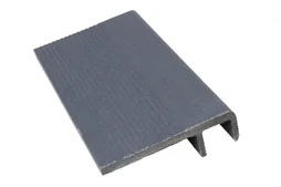 Plinthe Chausey En Composite Gris Clair, L.300 X L.0.035 M