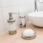 Distributeur de savon inox Loft, transparent, SENSEA