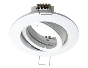 Anneau Pour Spot À Encastrer Bama Orientable Sans Ampoule Inspire Blanc