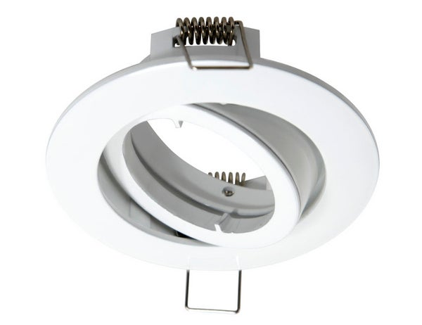 Anneau Pour Spot À Encastrer Bama Orientable Sans Ampoule Inspire Blanc