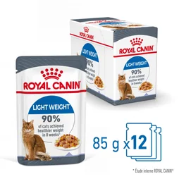 Pâtée chat Light Gelee 12X85G ROYAL CANIN