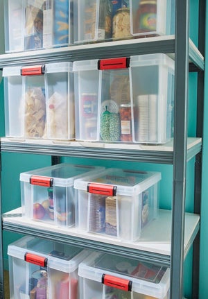 Boîte SUNDIS plastique transparent L.29 X P.38 X H.22 cm