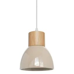 Suspension, E14 Design Wilma Céramique Écru 1 X 40 W Seynave