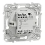 Interrupteur va-et-vient à assembler Odace, SCHNEIDER ELECTRIC, blanc