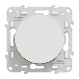 Poussoir à assembler Odace, SCHNEIDER ELECTRIC, blanc