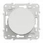 Poussoir à assembler Odace, SCHNEIDER ELECTRIC, blanc