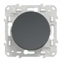 Interrupteur va-et-vient à assembler Odace, SCHNEIDER ELECTRIC, gris anthracite