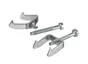 Lot de 2 griffes de fixation Odace, SCHNEIDER ELECTRIC, aluminium