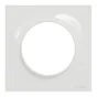 Plaque simple Odace Styl, SCHNEIDER ELECTRIC, blanc
